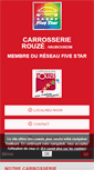 Mobile Screenshot of carrosserie-rouze.com